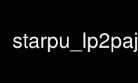 Run starpu_lp2paje in OnWorks free hosting provider over Ubuntu Online, Fedora Online, Windows online emulator or MAC OS online emulator