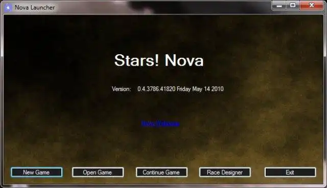 Download web tool or web app Stars! Nova to run in Windows online over Linux online