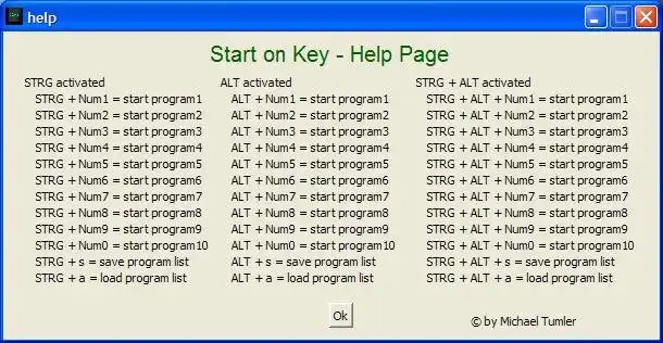 Download web tool or web app Start on Key