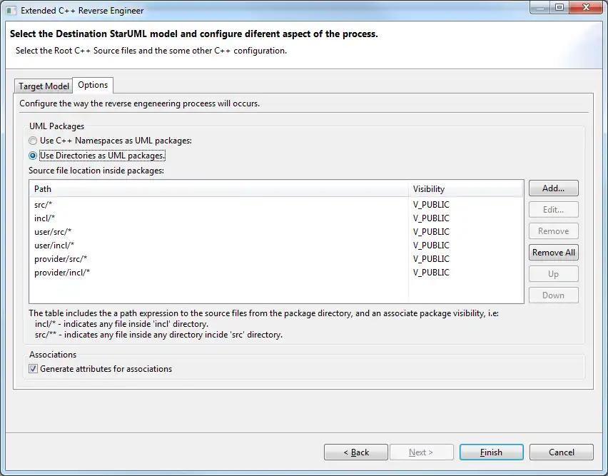 Mag-download ng web tool o web app StarUML C++ Module