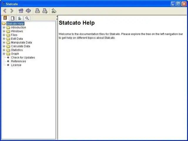 Download webtool of webapp Statcato