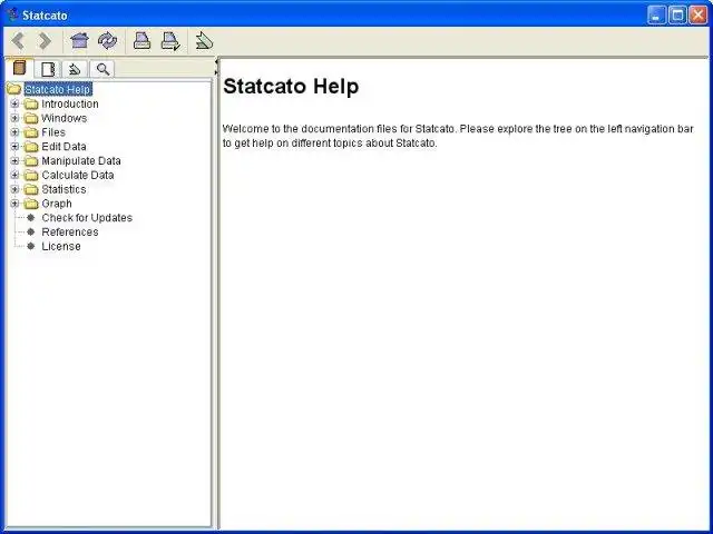 Download web tool or web app Statcato to run in Windows online over Linux online