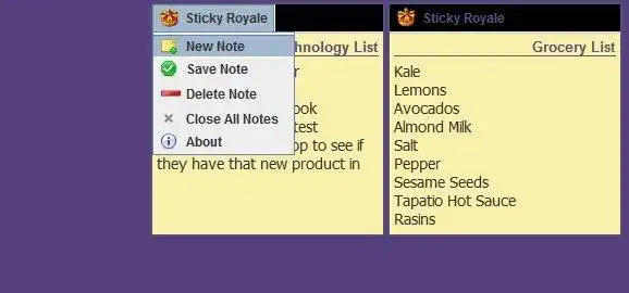 Download web tool or web app Sticky Royale