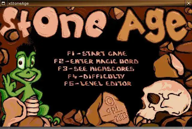 Web ツールまたは Web アプリ Stone Age for Linux をダウンロードして、Linux でオンラインで実行する