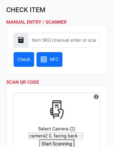 قم بتنزيل أداة الويب أو تطبيق الويب Storage Boxx - Inventory System