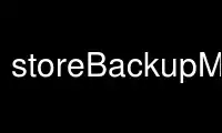 Run storeBackupMount in OnWorks free hosting provider over Ubuntu Online, Fedora Online, Windows online emulator or MAC OS online emulator