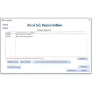 ດາວໂຫຼດຟຣີ Straightline-Book-Depreciation Windows app ເພື່ອແລ່ນອອນໄລນ໌ win Wine ໃນ Ubuntu ອອນໄລນ໌, Fedora ອອນໄລນ໌ ຫຼື Debian ອອນໄລນ໌