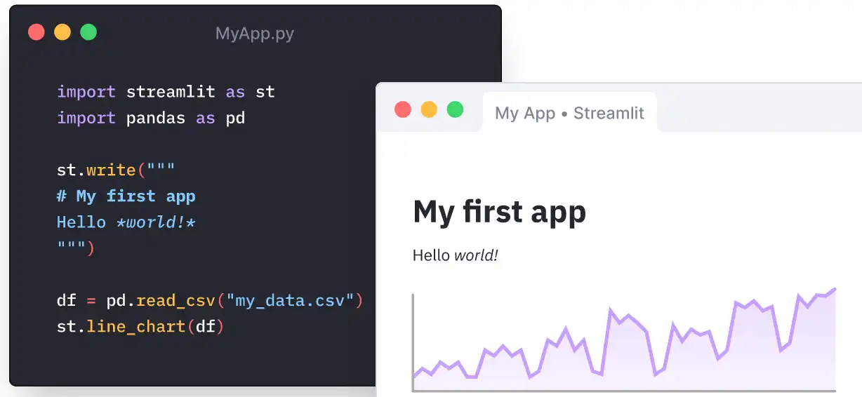 Muat turun alat web atau apl web Streamlit