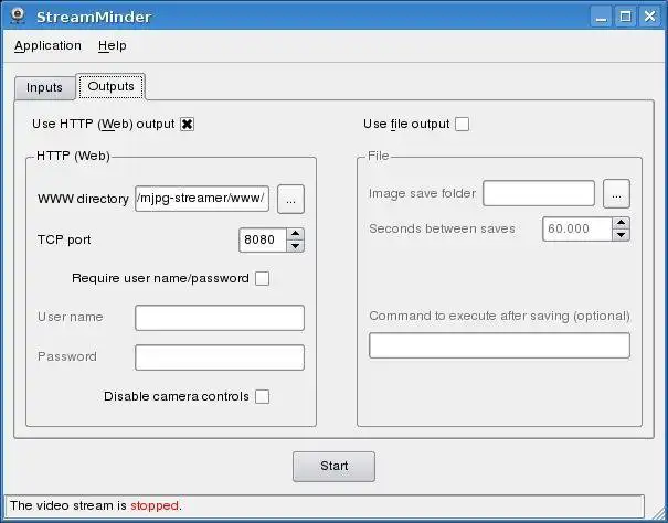 Descargar la herramienta web o la aplicación web StreamMinder