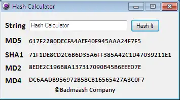 Descărcați instrumentul web sau aplicația web String Hash Calculator