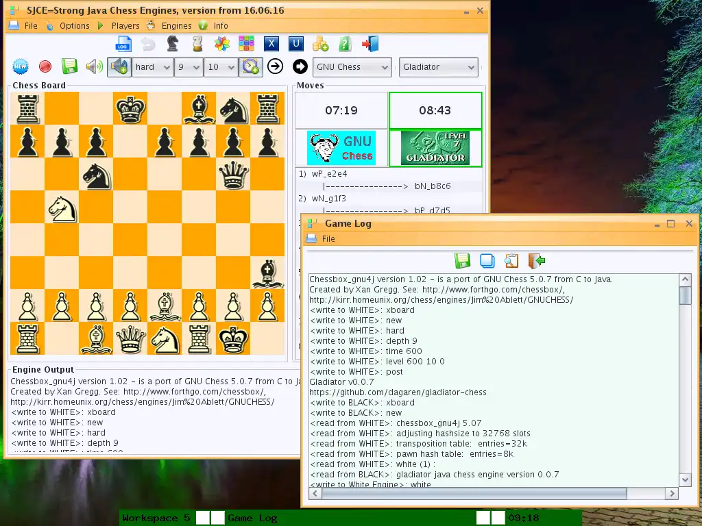 Download web tool or web app Strong Java Chess Engines Game to run in Windows online over Linux online