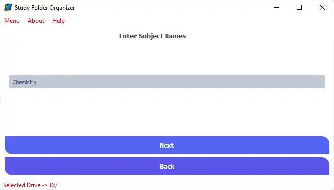 Download web tool or web app StudyFolderOrganizer-GUI