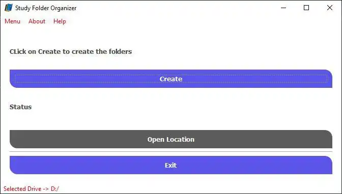 WebツールまたはWebアプリのダウンロードStudyFolderOrganizer-GUI