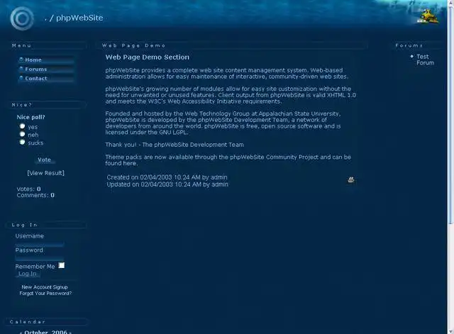 Download web tool or web app subMerged