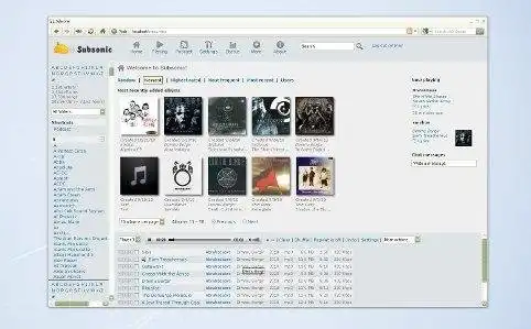 Download web tool or web app Subsonic
