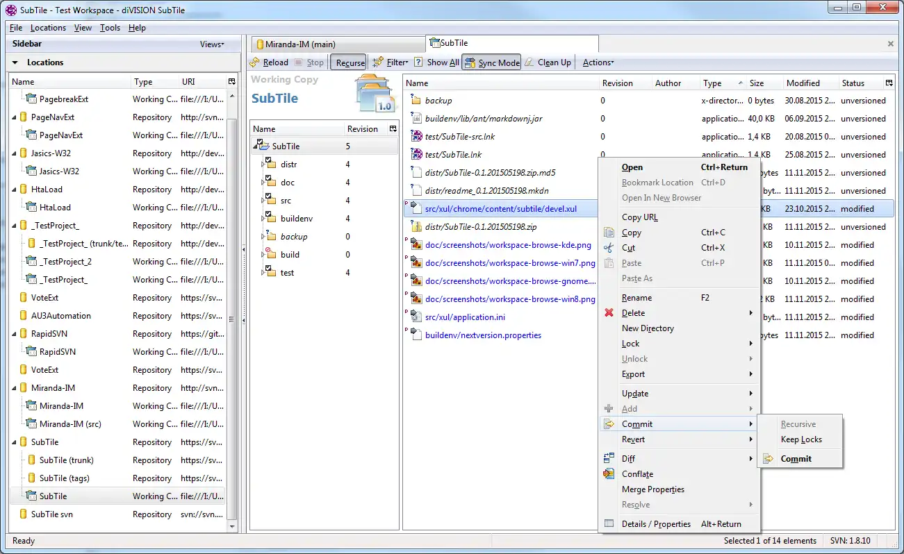 Download web tool or web app SubTile