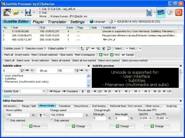 Download web tool or web app Subtitle Processor