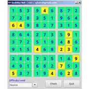 Free download Sudoku 9x9 to run in Linux online Linux app to run online in Ubuntu online, Fedora online or Debian online