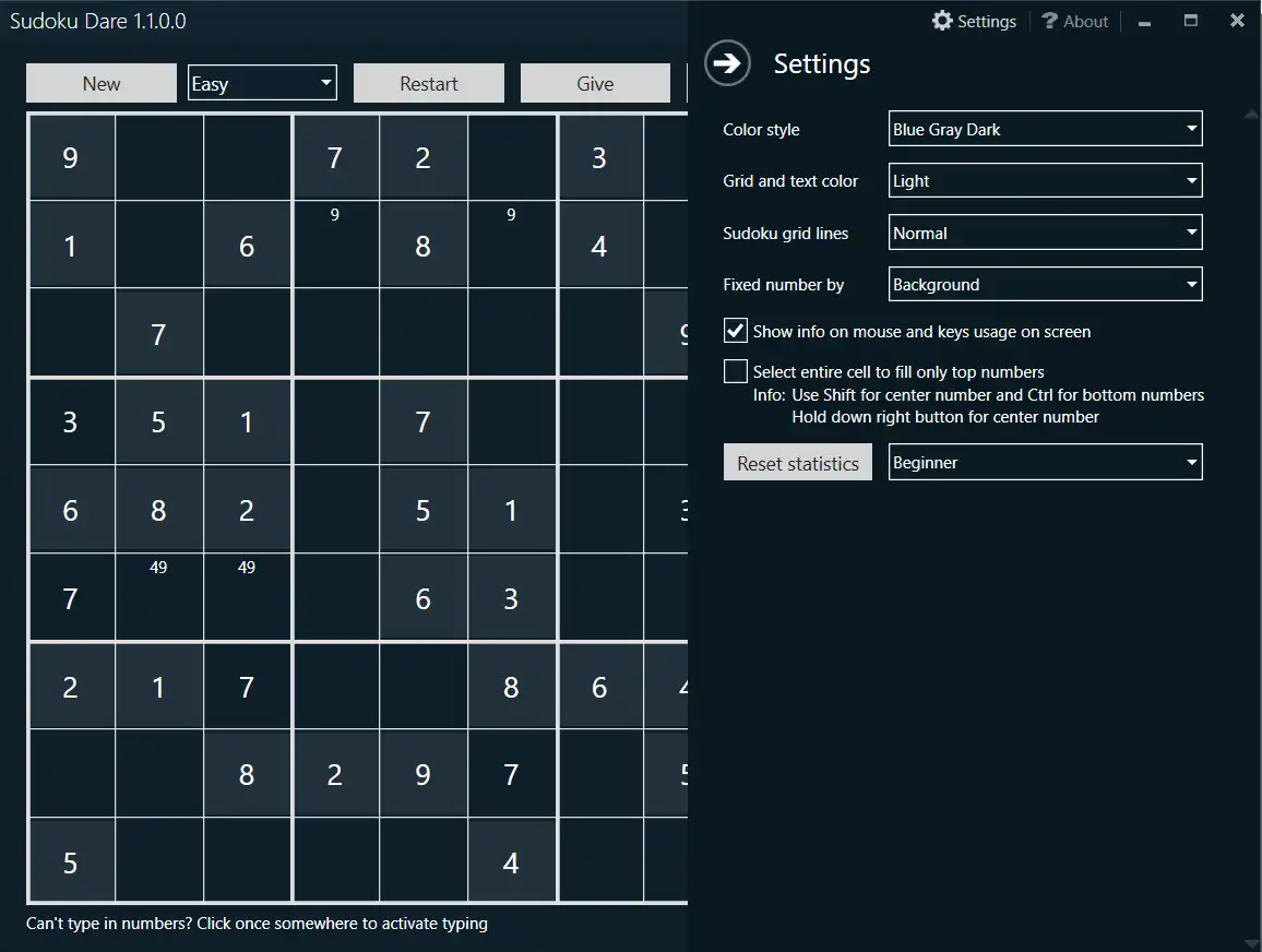 Muat turun alat web atau aplikasi web Sudoku Berani untuk dijalankan dalam Windows dalam talian melalui Linux dalam talian