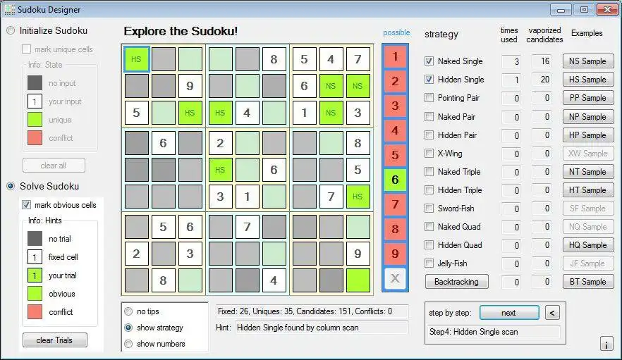 Download de webtool of webapp Sudoku Designer om in Windows online via Linux online te draaien