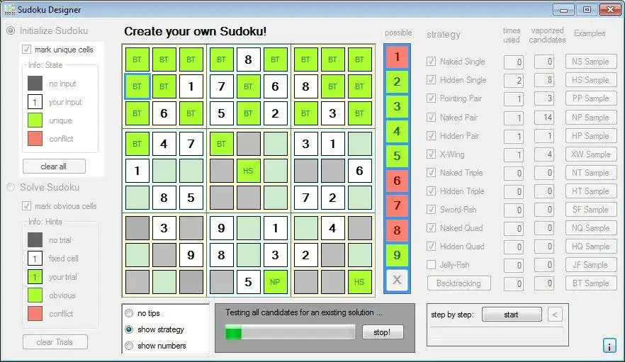 Download web tool or web app Sudoku Designer to run in Windows online over Linux online