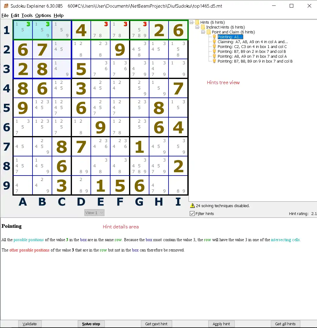 Télécharger l'outil Web ou l'application Web Sudoku Explainer