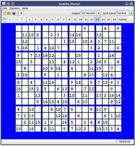 ¡Descargue la herramienta web o la aplicación web Sudoku Mania! para ejecutar en Windows en línea sobre Linux en línea