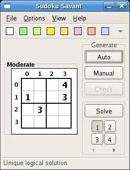 Pobierz narzędzie internetowe lub aplikację internetową Sudoku Savant, aby działać w systemie Linux online