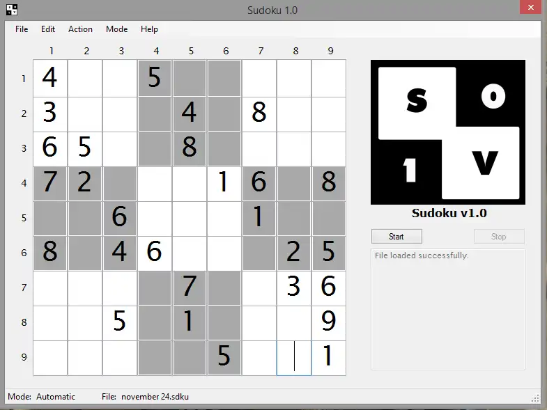 Download web tool or web app Sudoku