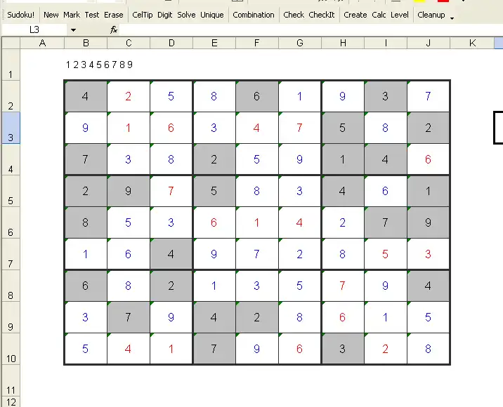 Tải xuống công cụ web hoặc ứng dụng web bảng tính Sudoku