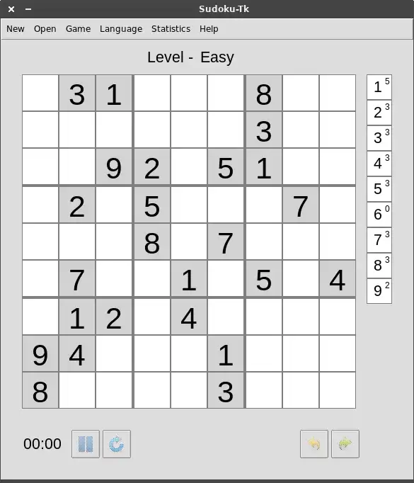 വെബ് ടൂൾ അല്ലെങ്കിൽ വെബ് ആപ്പ് Sudoku-Tk ഡൗൺലോഡ് ചെയ്യുക