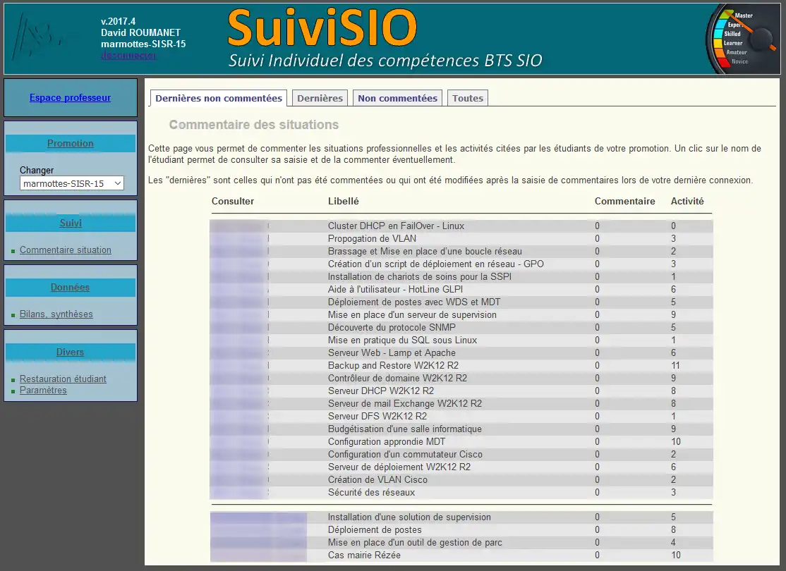 Download web tool or web app suiviSIO2