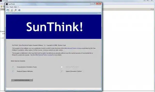 Web ツールまたは Web アプリ SunThink をダウンロードしてください。 Linuxオンラインで実行する