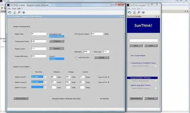 Download web tool or web app SunThink! to run in Windows online over Linux online