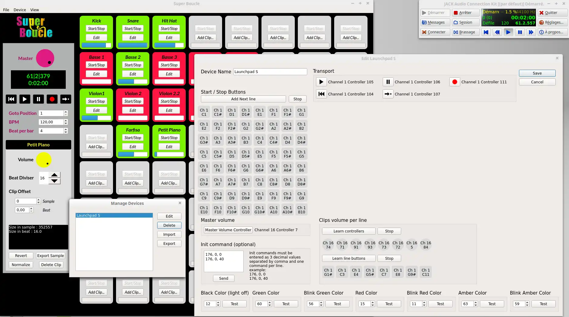 Download web tool or web app superboucle