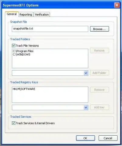 Download web tool or web app SupermonX system snapshot and reporting.