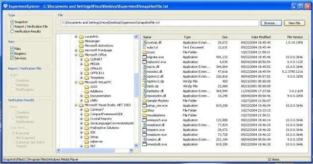 Download web tool or web app SupermonX system snapshot and reporting.