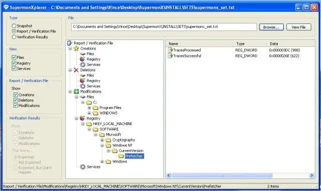 Download web tool or web app SupermonX system snapshot and reporting.