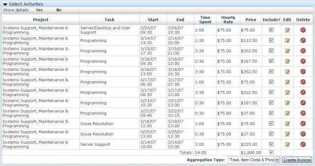 Download web tool or web app SureInvoice