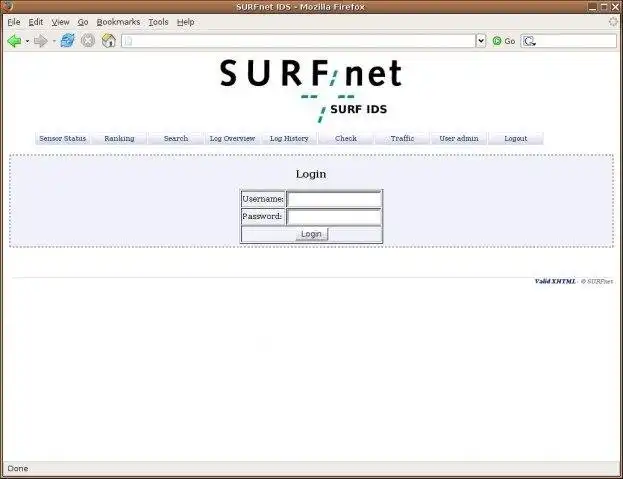 Laden Sie das Web-Tool oder die Web-App SURFnet IDS herunter