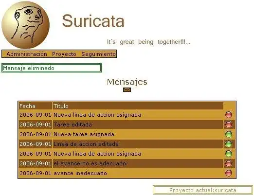 Descargar herramienta web o aplicación web Suricata