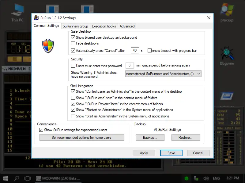 Download web tool or web app SuRun