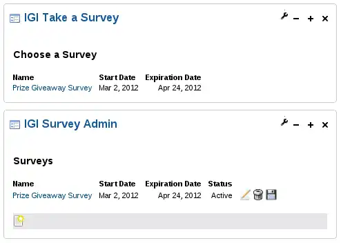 Descargar herramienta web o aplicación web Survey Portlet