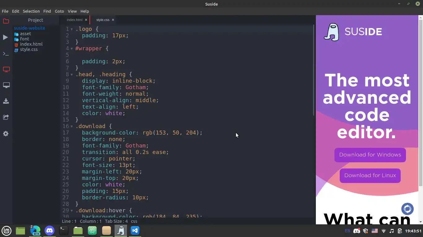 Download web tool or web app Suside