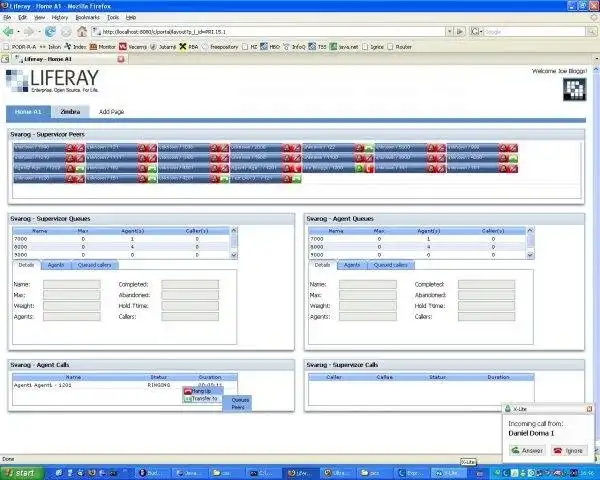 Web aracını veya web uygulamasını indirin Svarog Çağrı İletişim Merkezi