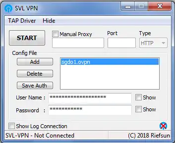 ดาวน์โหลดเครื่องมือเว็บหรือเว็บแอป SVL VPN Client