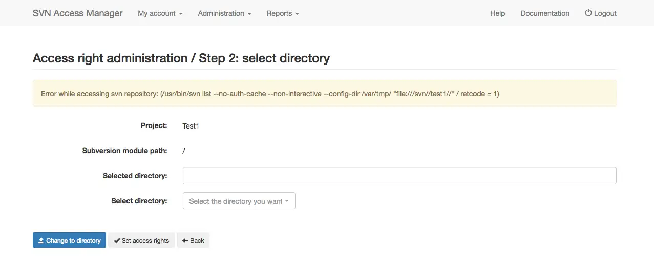 Download web tool or web app svn-access-manager