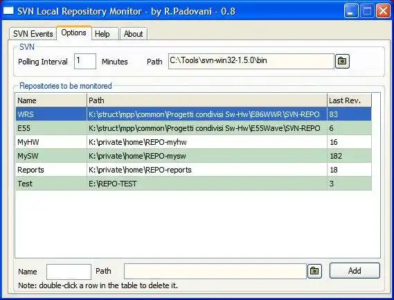 下载 Web 工具或 Web 应用程序 SVN Local Repository Monitor