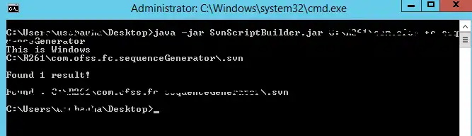 Download webtool of webapp SVNScriptBuilder
