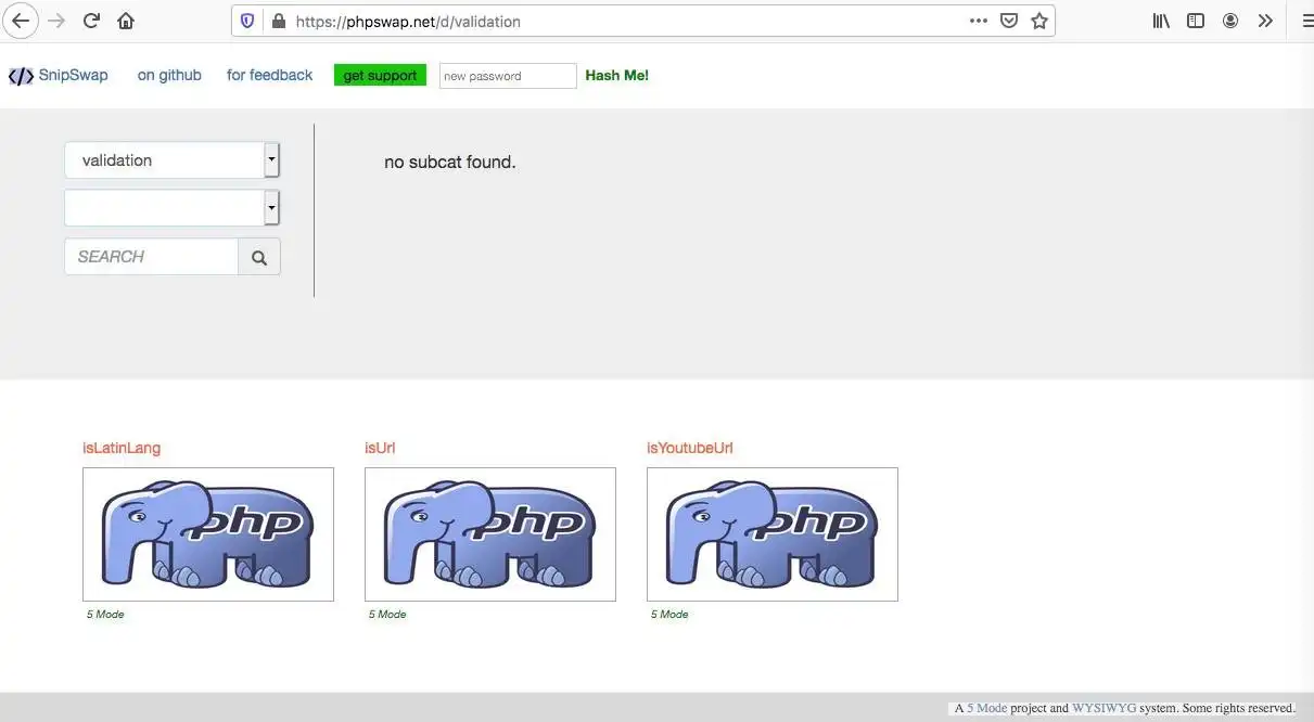 Mag-download ng web tool o web app SwapSnippet